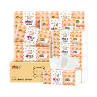 心相印(Mind Act Upon Mind) DT13090(箱装)婴儿90抽 20包装三层立体压花塑装面巾纸M码