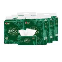 心相印(Mind Act Upon Mind) TDT1080(箱装)抽纸 绒立方80抽三层塑装面巾纸8包*6提