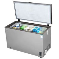 美菱 单温冰柜 BC/BD-352DTE 352升 家用大容量冷冻冷藏转换速冻柜 一级能效星砂银