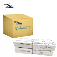 馨路达 企业抽取式餐巾纸繁花似锦2层100抽 100*95mm(200包/箱)