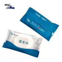 上铁馨路达一次性小毛巾湿毛巾单条独立包装 25*25cm 400条/箱