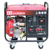 东明 DONMIN 单三相等功率5千瓦汽油发电机组电启动含电瓶施工应急备用电源DMDS6500CXD-1