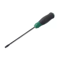 长鹿工具 双色柄穿心螺丝刀6X150一字 1支