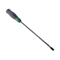 长鹿工具 双色柄穿心螺丝刀8X300一字 1支