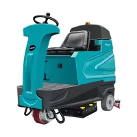 亚伯兰A850S-2锂电款 一体驱动大型双刷盘驾驶式洗地机 工厂工业商用停车场机场高铁站车库环氧地坪水泥地