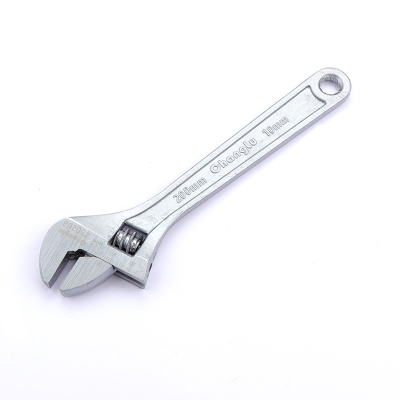 长鹿工具 碳钢活口扳手8寸 1把