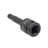 长鹿工具 12.5mm系列气动连体旋具套筒(十二花) M10*78mm 1支