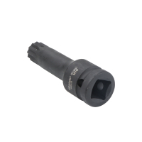 长鹿工具 12.5mm系列气动连体旋具套筒(十二花) M16*78mm 1支