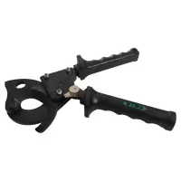 长鹿工具 专业级棘轮式电缆剪-XLJ300A 1把