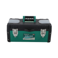 长鹿工具 塑铁工具箱17寸 1个