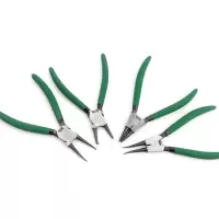 长鹿工具 专业级4件套浸塑挡圈钳组套7寸 1套