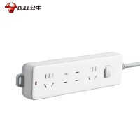 公牛 (BULL)新国标插座/接线板 4位总控 全长1.8米 GN-211(单位:个)