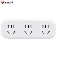 公牛一转三插座 3位无线转换插座 GN-9330