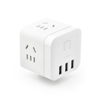 公牛(BULL)魔方智能USB插座 白色无线总控开关 GN-U303UW(单位:个)