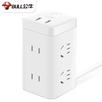 公牛(BULL)大魔方智能USB插座 白色 全长1.8米 GNV-UU2126(单位:个)