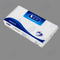 索玛 长方形塑料袋装面巾纸180mm*190mm*2层 80抽/包*96包/箱