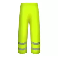 CMCBRIGHT 经典高警示反光雨裤 环卫施工工地汽车交通安全警示 008005Y 荧光黄 M