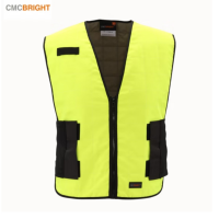 CMCBRIGHT 水蒸发型降温背心 可调节大小轻便循环使用 011029Y 荧光黄 均码