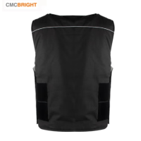 CMCBRIGHT 多功能五点可脱卸加热背心 H22003 黑色 均码