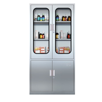 不锈钢文件资料柜办公储物柜阳台工具柜医疗实验室大器械文件柜