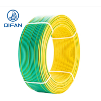 起帆 铜芯聚氯乙烯绝缘布电线 BV-450/750V-1×2.5 (黄绿双色)