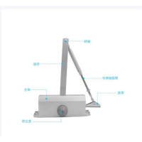 苏识 暗藏闭门器 液压缓冲闭门器 小号180度不定位 推力15-55KG RX119 个