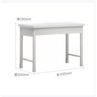 14款钢制桌办公桌钢制桌电脑桌工作台学习桌二抽高配款