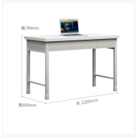 14款士兵营具桌办公桌营房钢制桌电脑桌工作台学习桌三抽标配款