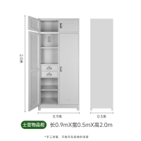 14款营具内务柜钢制宿舍更衣柜士官内务物品柜双开门储物柜