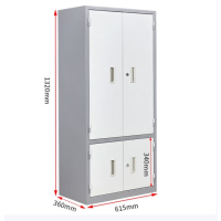 零件柜抽屉螺丝柜电子元件柜收纳柜物料柜大号 30抽透明带门+下档