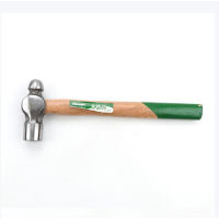 长鹿工具 木柄圆头锤607801 1LB 450克