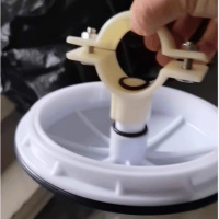 微孔曝气盘 污水处理配件 270EPDM膜片+抱箍 整套 *2套