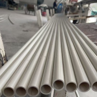 dn32*2mm PVC管水管给水直管 白色1米