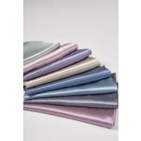 太湖雪 真丝纯色枕套 48*74cm 冰川灰