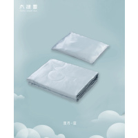 太湖雪 新生儿呵护礼盒 呵护枕25x35cm 呵护毯90x120cm 星月蓝