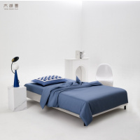 太湖雪 青春有你宿舍三件套 100%棉 被套/床单/枕套 旗开得胜