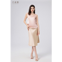 太湖雪 100%桑蚕丝百搭背心 M/L/XL 樱花粉 (需备注尺码)