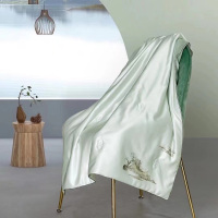 太湖雪苏州博物馆联名蚕丝便携被 9*120cm