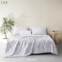 太湖雪3D棉桑蚕丝夏被 落日玫瑰 200*230cm