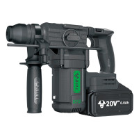 公牛(BULL) 20V 24mm锂电无刷电锤 塑盒 两电一充 套