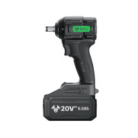 公牛(BULL) 20V 450N.m锂电无刷冲击扳手 两电一充 套