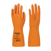兰浪 SR200天然橡胶耐酸碱工业手套 XL码 副