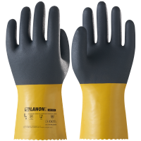 兰浪 U100 PVC耐油手套 XL码 副