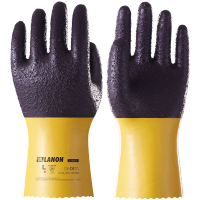 兰浪 U200 PVC防滑手套无缝内衬 L码 副