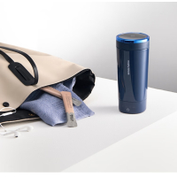 摩飞电器 电热水壶 电热水杯 0.3L便携式 家用旅行烧水壶 保温杯MR6060蓝