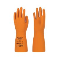 兰浪 SR200 天然橡胶耐酸碱工业手套 M码 副