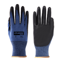 兰浪 H100 轻薄发泡丁腈防滑耐磨透气手套3双/包 XL码 包