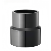 UPVC大小头PVC变径直接管件给水管异径直通塑料接头配件DN32*15(内径40*20mm)PN16 10个