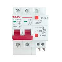 220v空开三相电漏保家用断路器 2P 32A