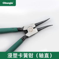 长鹿工具 专业级浸塑挡圈钳(轴直)9寸 602709